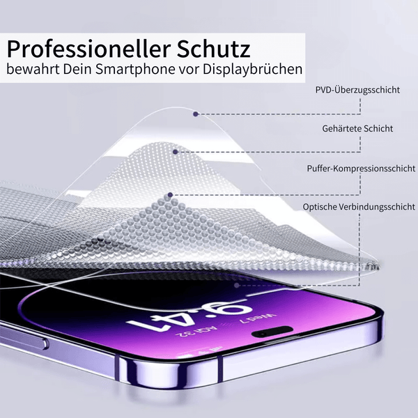 IronScreen – robustes Panzerglas für iPhone-Display – stark & kratzfest